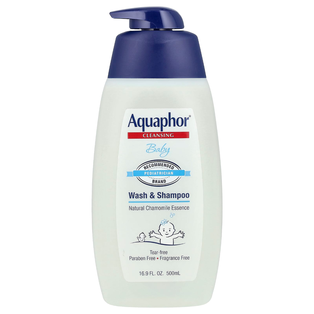 AQUAPHOR CLEANSING BABY WASH & SHAMPOO 500ML